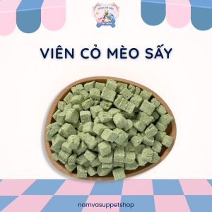 viên cỏ mèo sấy