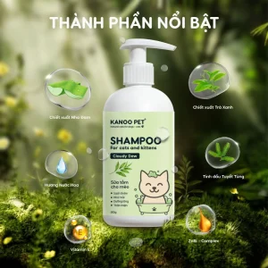sữa tắm KANOO PET chó mèo