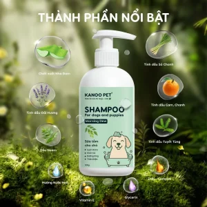 sữa tắm KANOO PET chó mèo