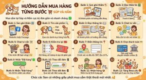 HƯỚNG DẪN MUA HÀNG TẠI SÚP VÀ NẤM